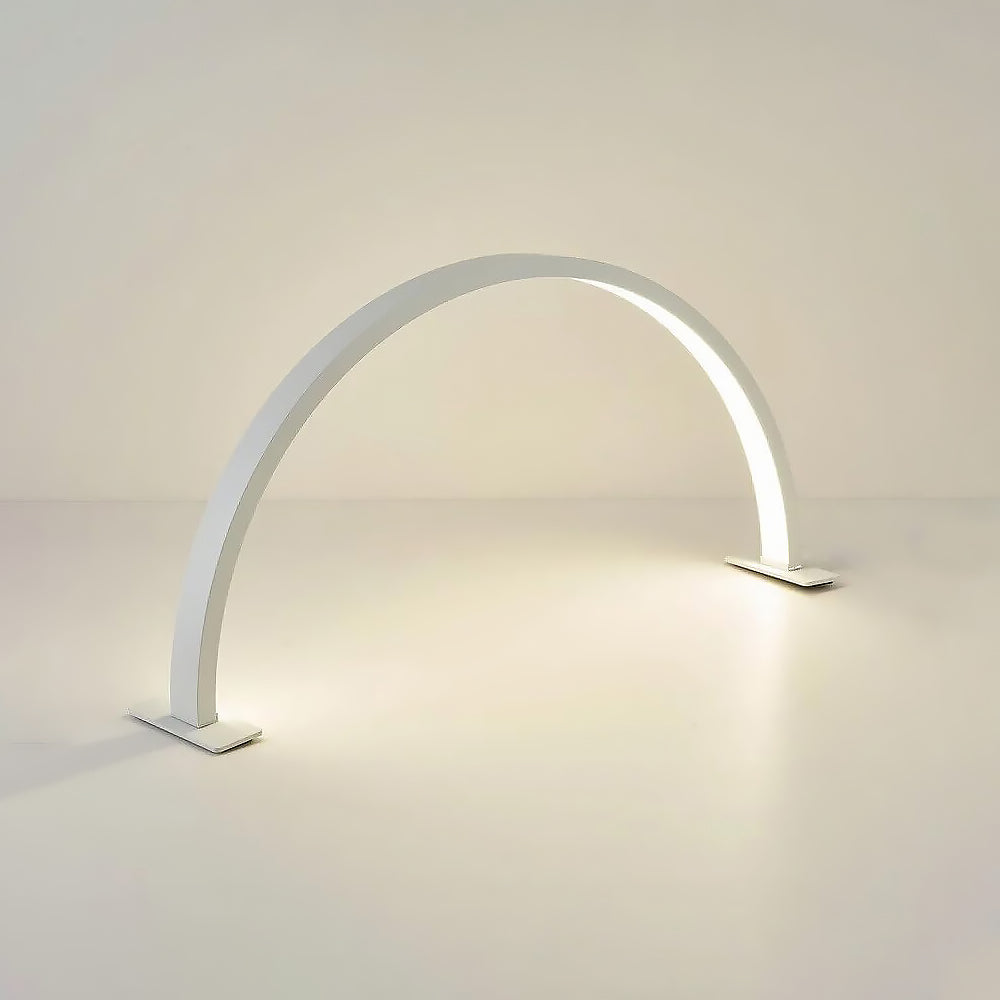 Lampada per Estetica da Scrivania a Mezza Luna - Luce a Led 3000/6000k - Mani, Viso, Tatuaggi