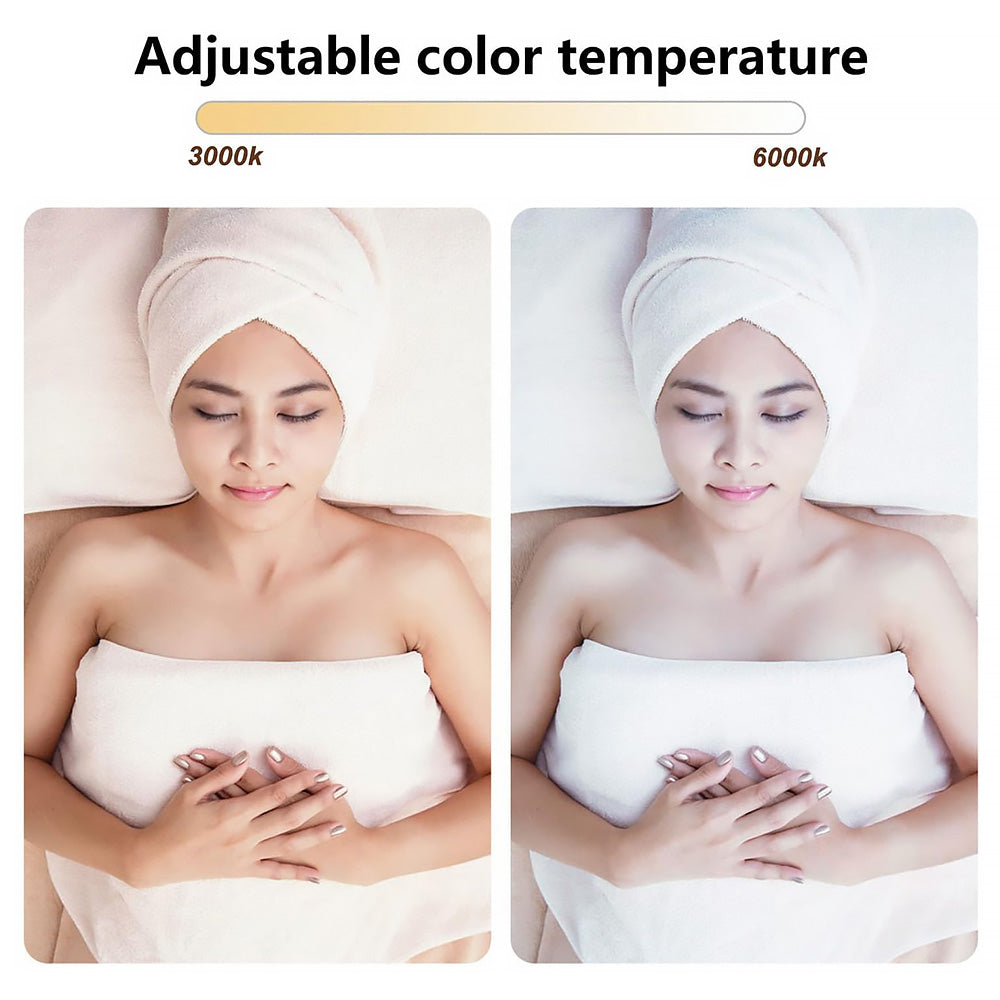 Lampada per Estetica da Scrivania a Mezza Luna - Luce a Led 3000/6000k - Mani, Viso, Tatuaggi