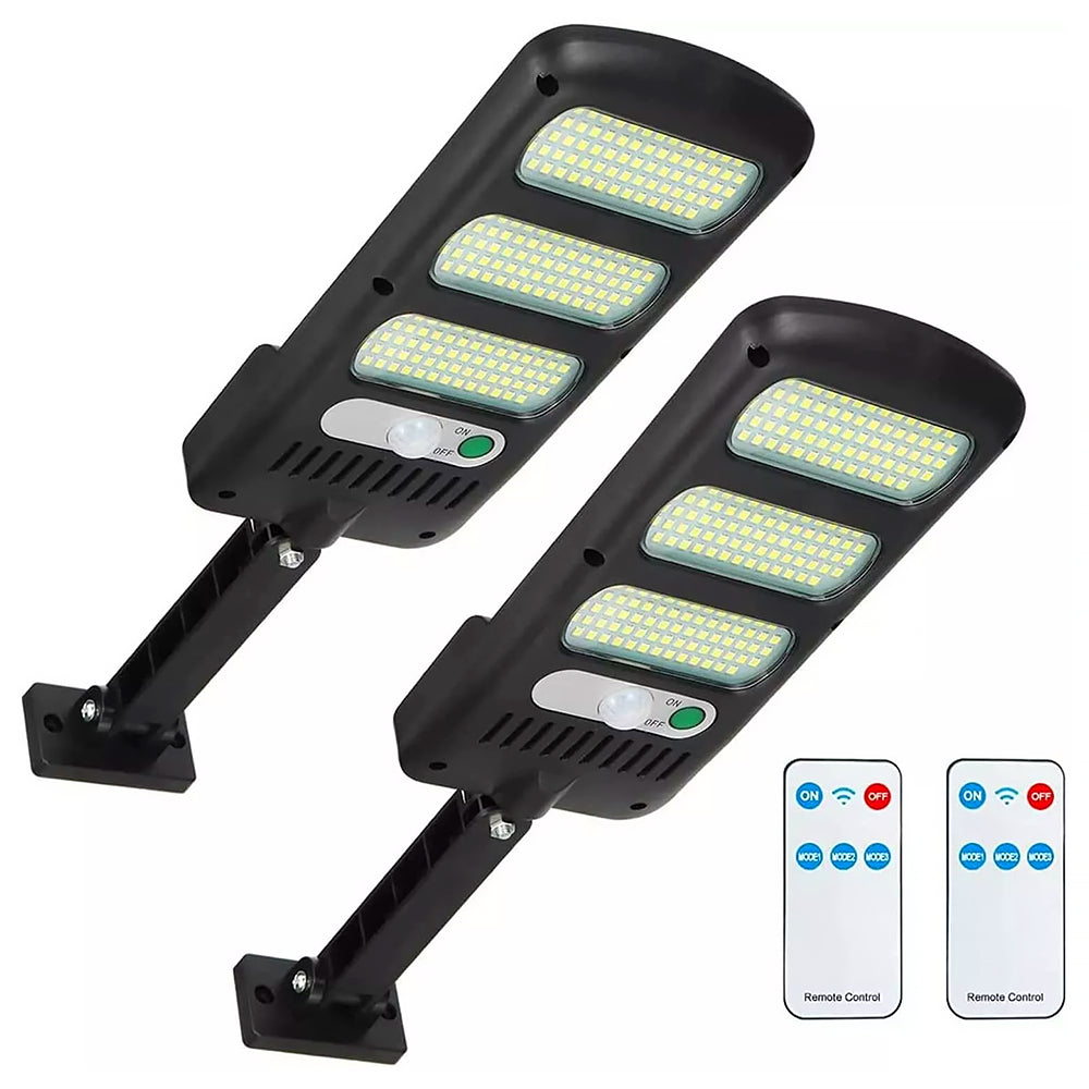 Lampioni/Lampade solari LED 2 pz. - Faretti/Luci per esterni - Luce Bianca