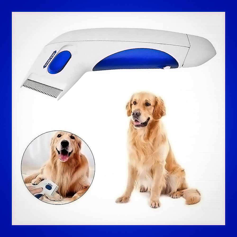 Pet Flea Cleaner - Spazzola Elettrica per Animali Domestici - Gatti e Cani