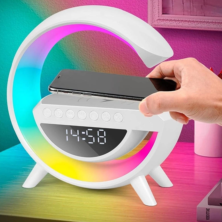 G-form | Apparecchio Multifunzione > Cassa/Speaker Ricarica Smartphone Fast WiFi Qi Orologio Sveglia LED