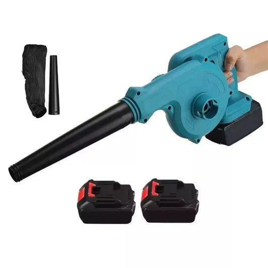 Soffiatore a Doppia Batteria 48/88V Velocità Regolabile Doppia Batteria 165/300 watt